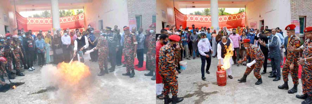 ফায়ার সার্ভিস ও সিভিল ডিফেন্স সপ্তাহের সমাপনী