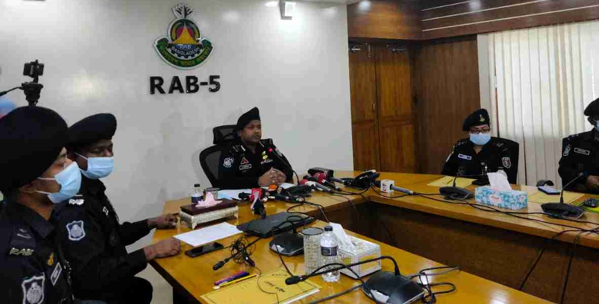রাজশাহীতে গণমাধ্যম কর্মীদের সঙ্গে র‍্যাব-৫ এর নবাগত অধিনায়কের মত বিনিময় সভা