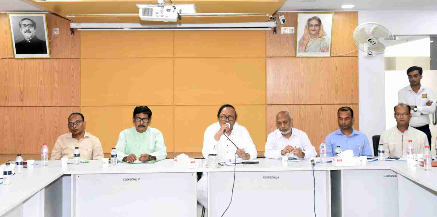 রাসিকের চলমান উন্নয়ন কাজ দ্রুত  বাস্তবায়নের লক্ষ্যে সমন্বয় সভা অনুষ্ঠিত