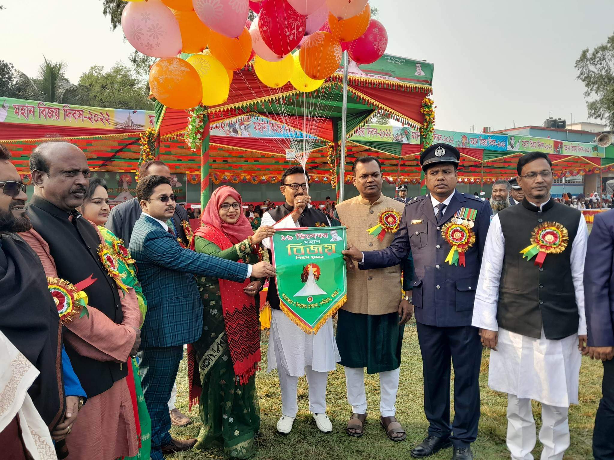 নন্দীগ্রামে নানা আয়োজনে মহান বিজয় দিবস পালিত