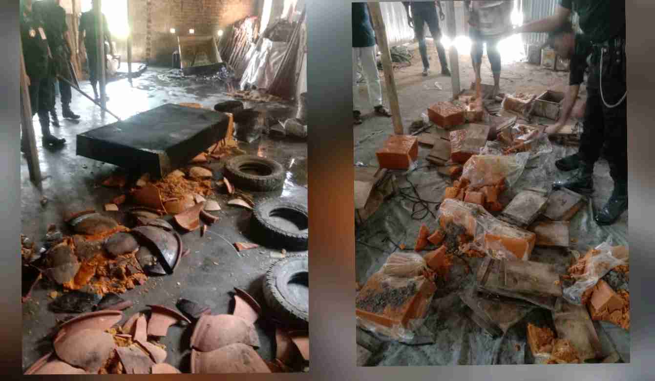রাজশাহীতে ভেজাল গুড়, গুড় তৈরির সরঞ্জামসহ জরিমানা আদায়
