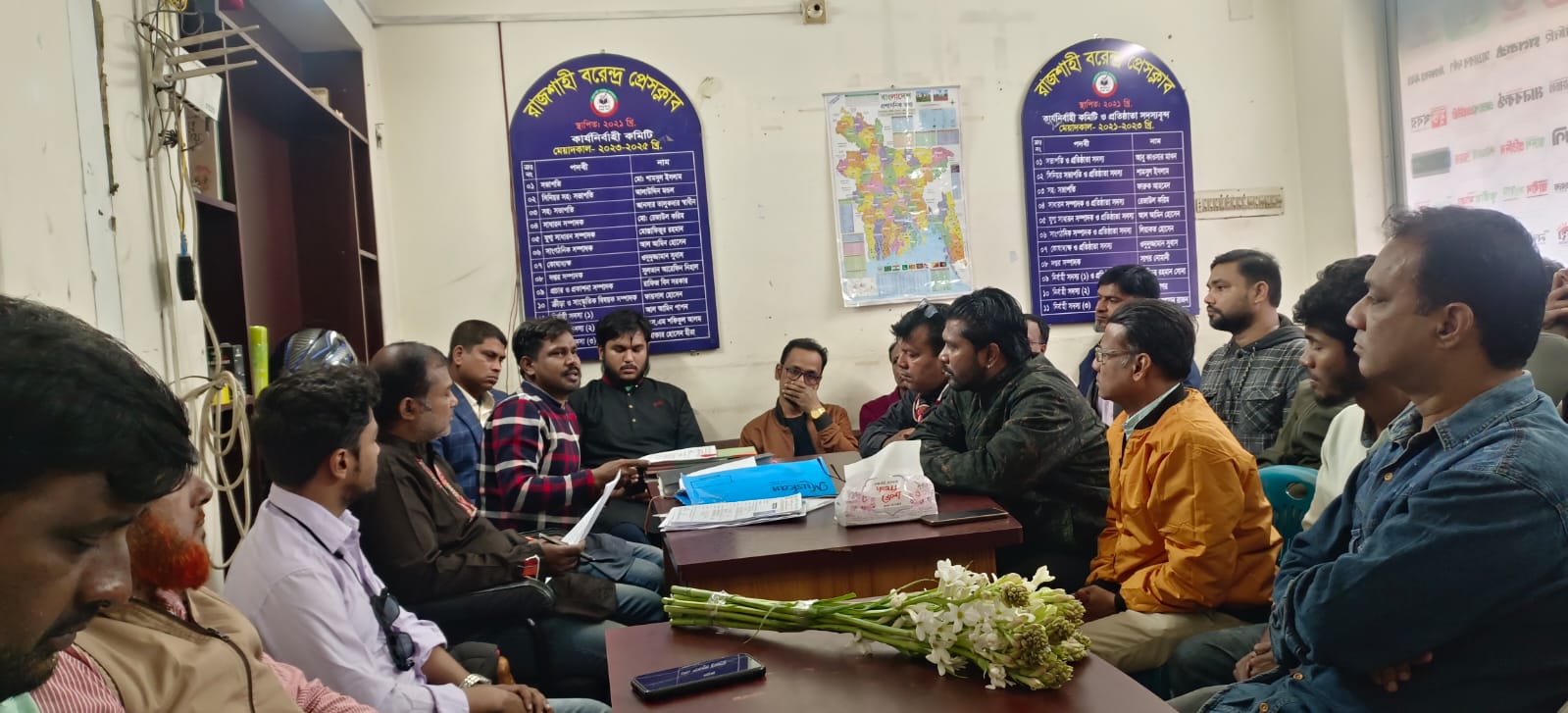 রাজশাহী বরেন্দ্র প্রেসক্লাবে নতুন ২৪ সদস্য অন্তর্ভুক্ত, আনুষ্ঠানিকভাবে বরণ